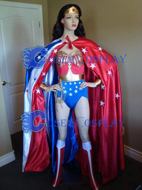 Wonder Woman Costume For Halloween With Cape 16091760